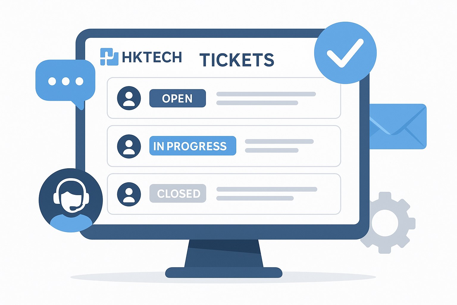 Interface de la plateforme HKTicket